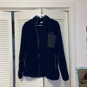 COLUMBIA fleece zip-up
